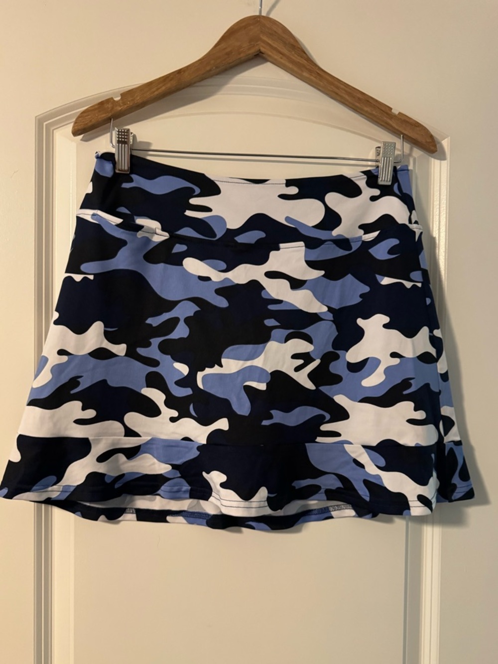 Golftini Blue Camouflage A-Line Women’s Golf skirt